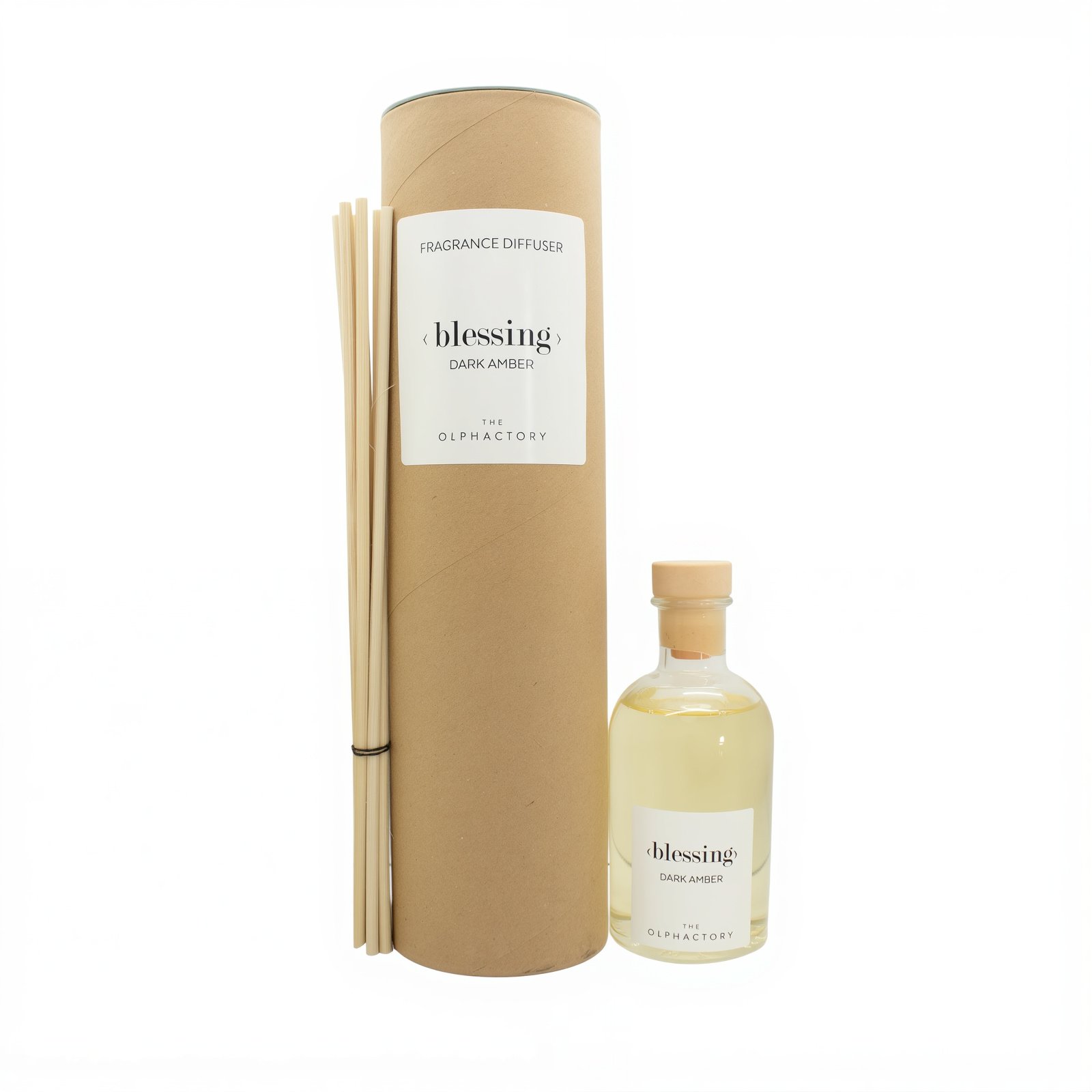 The Olphactory Blessing Dark Amber Reed Diffuser 100 ml