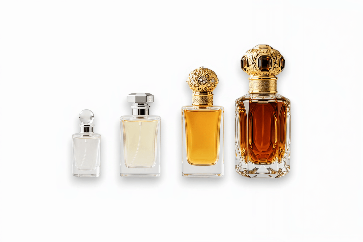 PARFUMCONCENTRATIES UITGELEGD